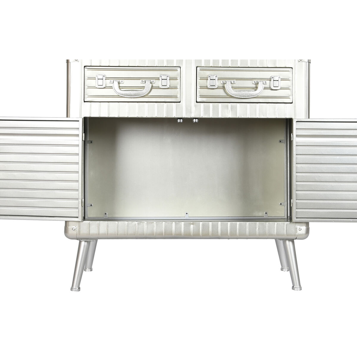 Servantă Home ESPRIT Argintiu Metal Lemn MDF 80 x 39 x 82 cm